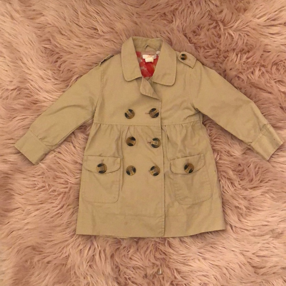 Size 2 toddler joe fresh trench coat
